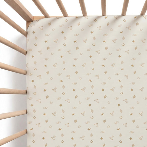 Fitted Cot Sheet - Country Pristine