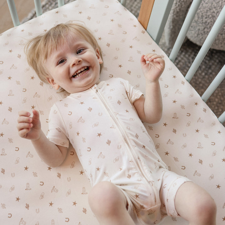 Fitted Cot Sheet - Country Pristine