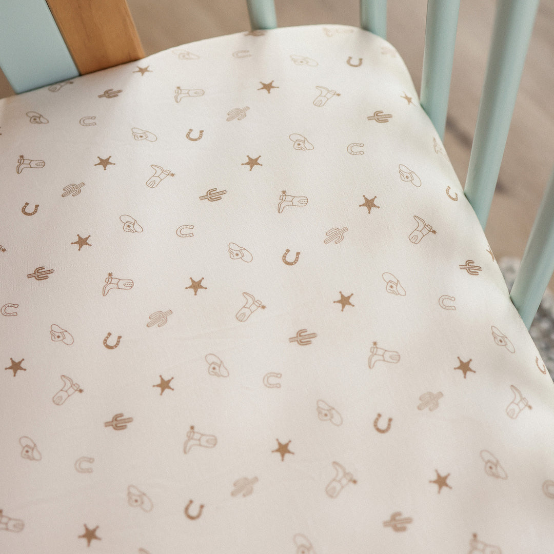 Fitted Cot Sheet - Country Pristine