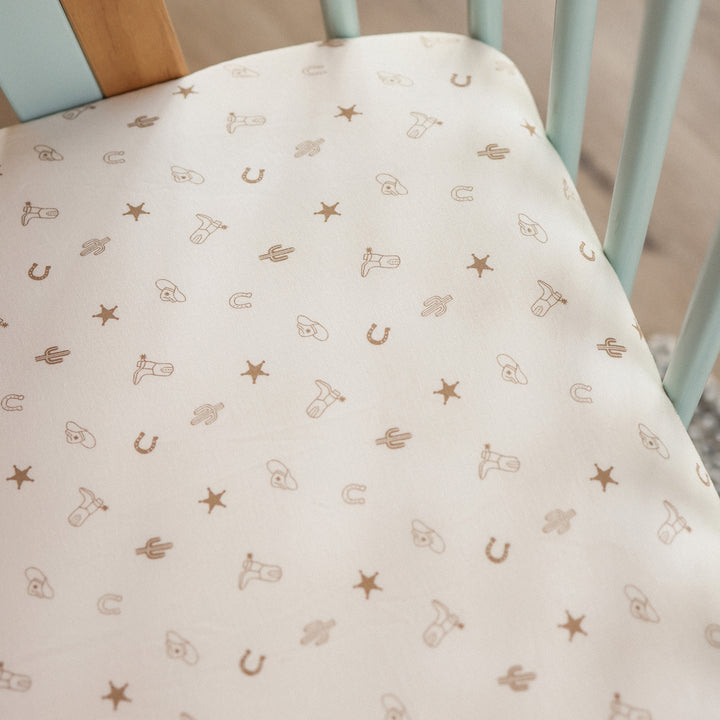 Fitted Cot Sheet - Country Pristine