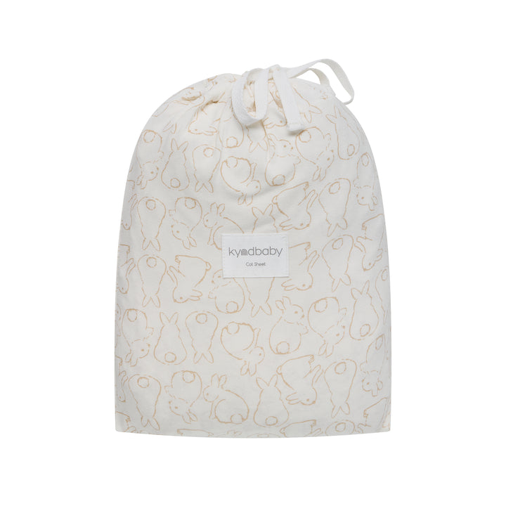 Fitted Cot Sheet - Rabbit
