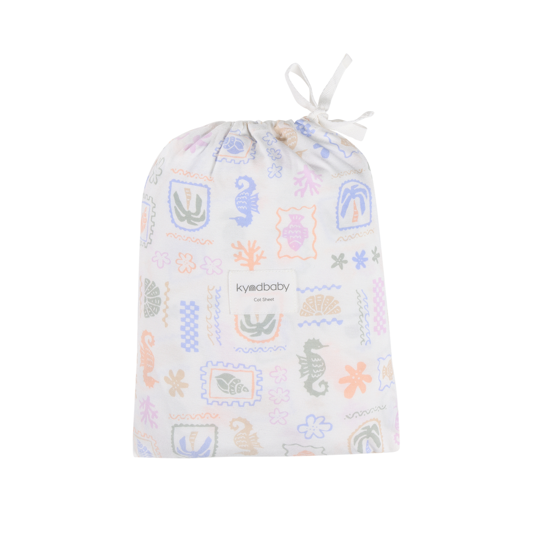 Fitted Cot Sheet - Resort
