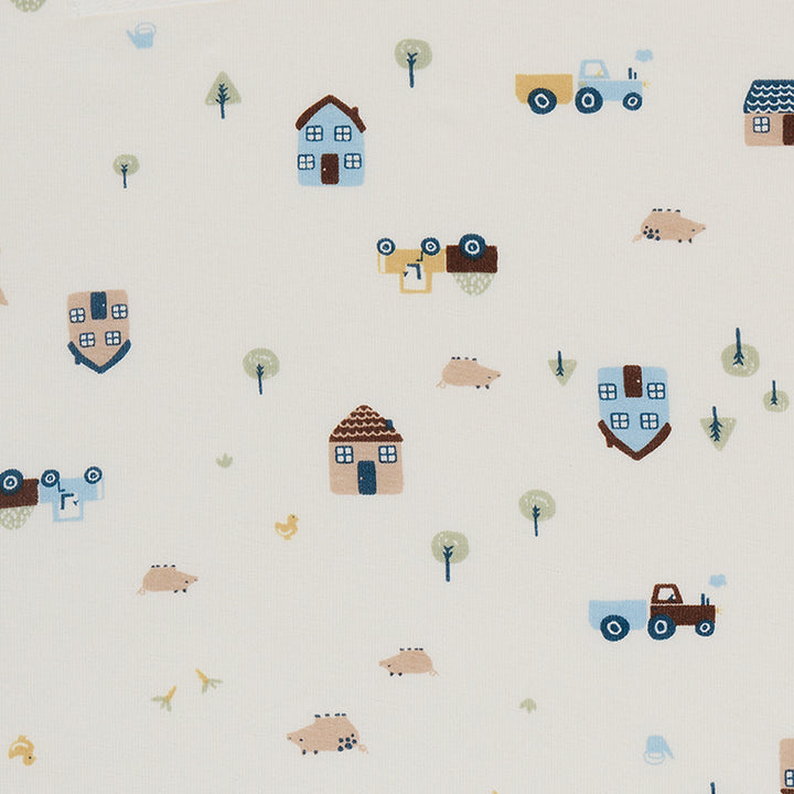 Fitted Cot Sheet - Pasture