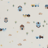 Fitted Cot Sheet - Pasture