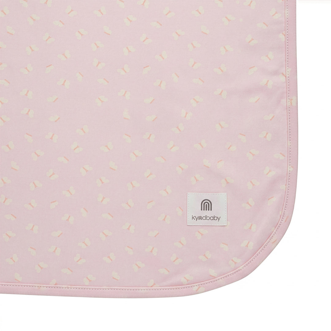 Large Stretchy Swaddle - Lilac Flutter