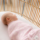 Large Stretchy Swaddle - Orchid Bloom