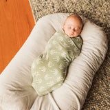 Large Stretchy Swaddle - Palm Tree