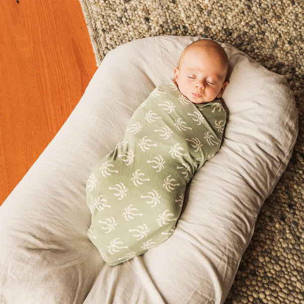 Large Stretchy Swaddle - Palm Tree
