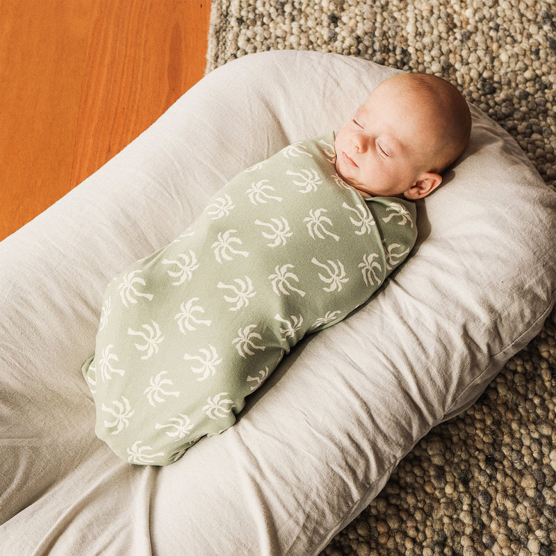 Large Stretchy Swaddle - Palm Tree