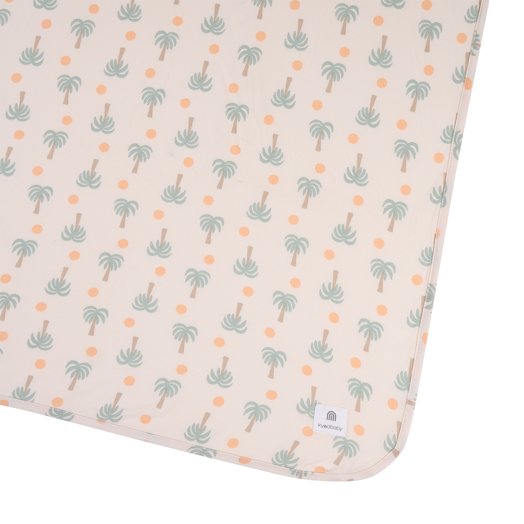 Large Stretchy Swaddle - Palm Sunset