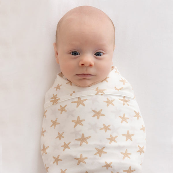 Large Stretchy Swaddle - Star Fish