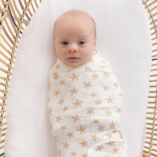 Large Stretchy Swaddle - Star Fish