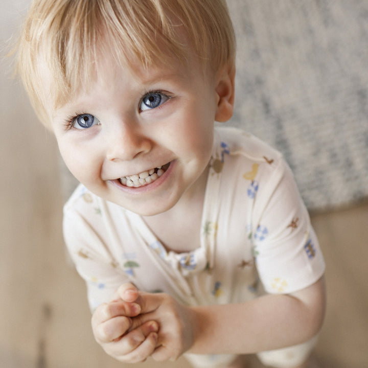 Essential Short Sleeve Onesie - Beach Box