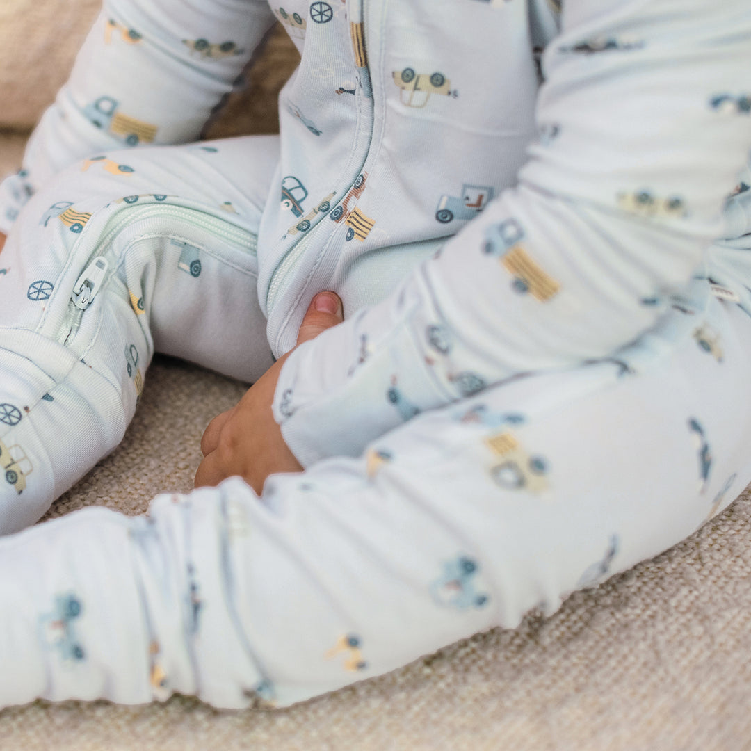 Day Or Night Onesie - Blue Haze Cars