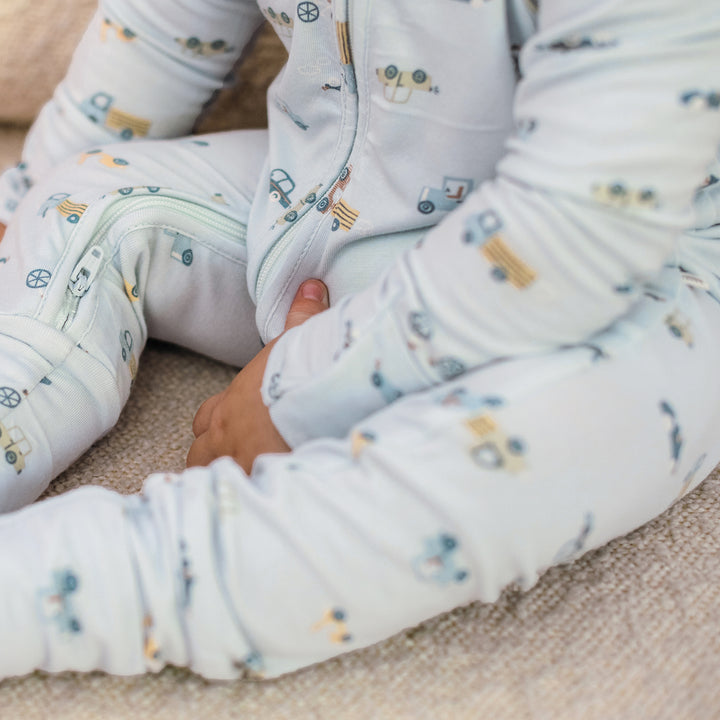 Day Or Night Onesie - Blue Haze Cars