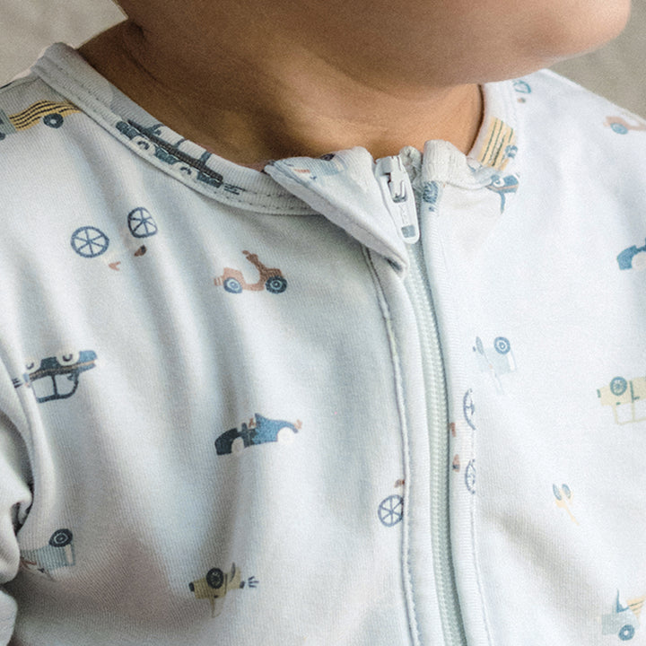 Day Or Night Onesie - Blue Haze Cars