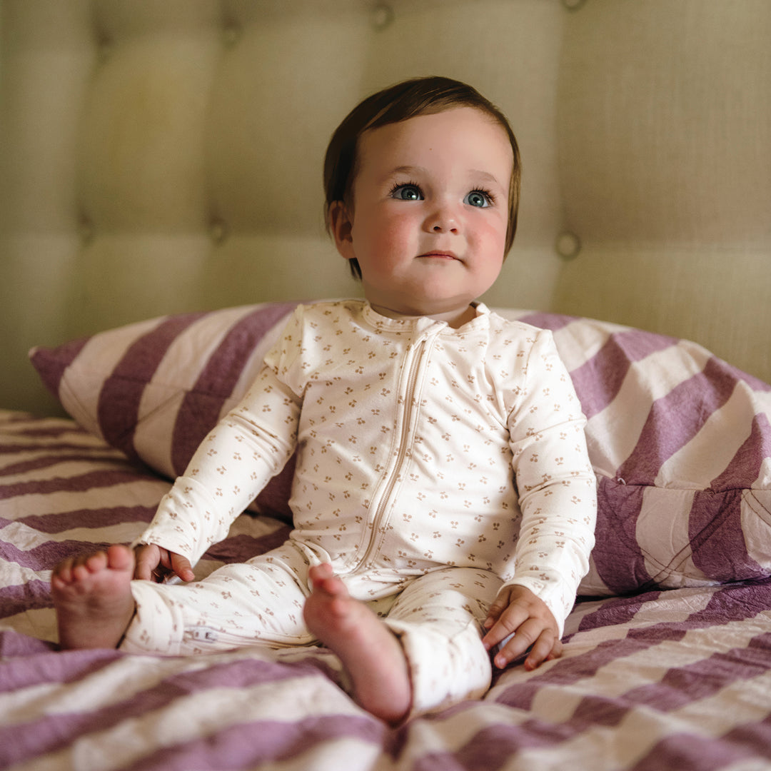 Day Or Night Onesie - Cherry