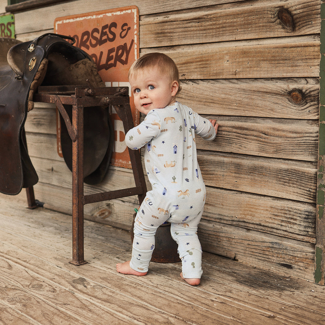 Essential Onesie - Country Blue