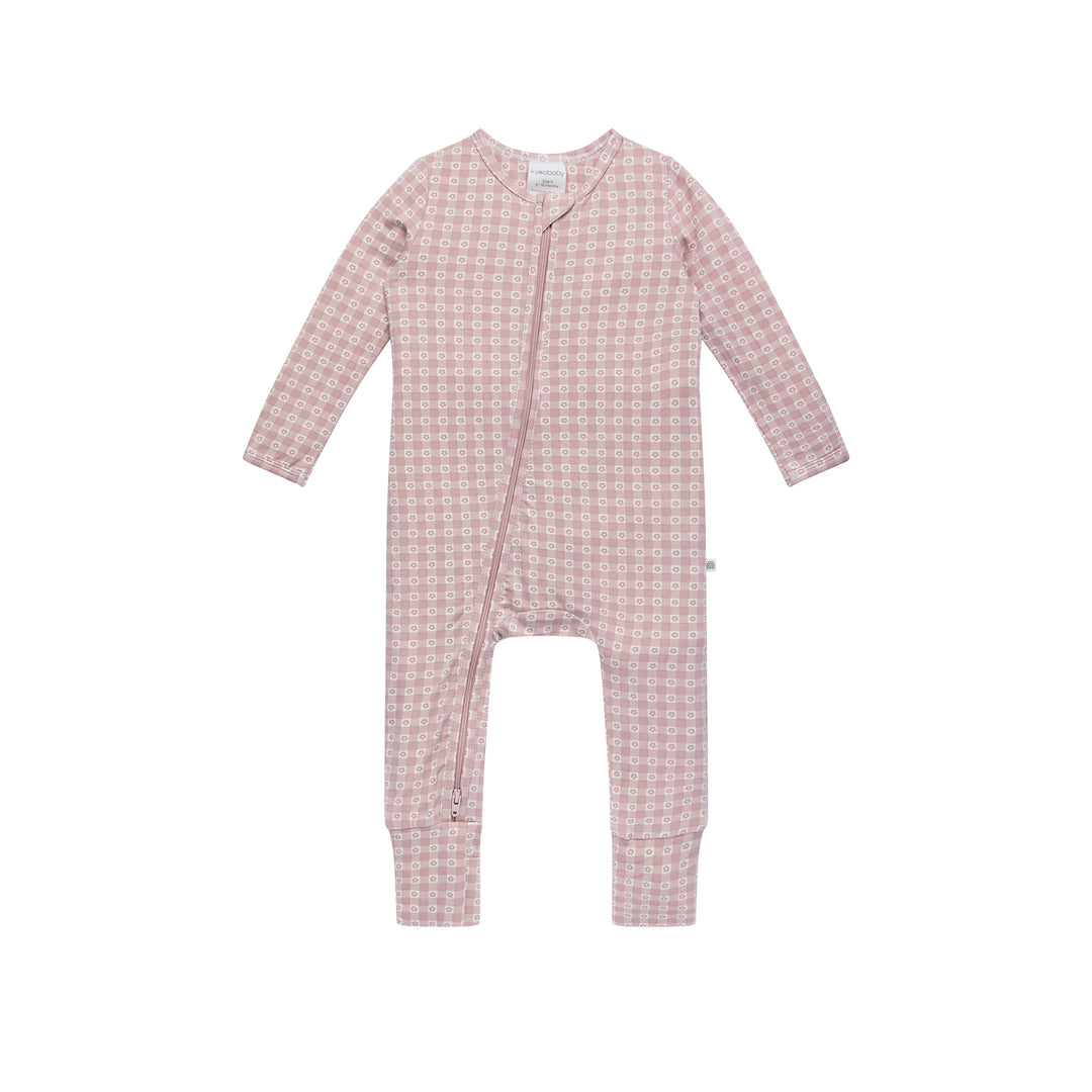 Day Or Night Onesie - Flower Gingham