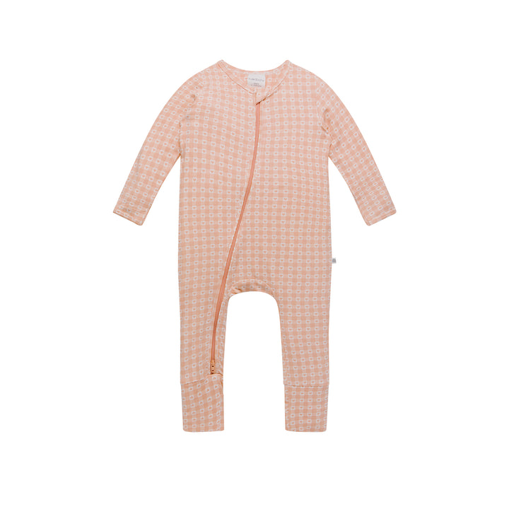 Day Or Night Onesie - Heart Gingham