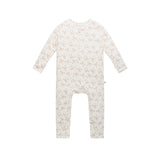 Day Or Night Onesie - Ivory Bow
