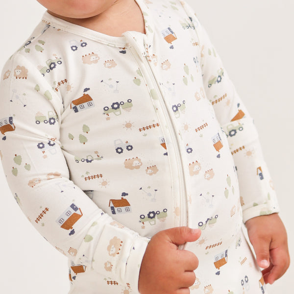 Day or Night Onesie - Little Farm
