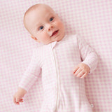 Day or Night Onesie - Orchid Gingham