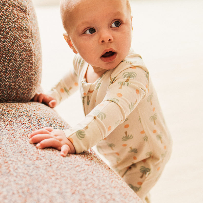 Day or Night Onesie - Palm Sunset