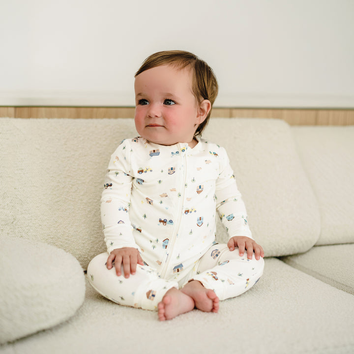 Day Or Night Onesie - Pasture