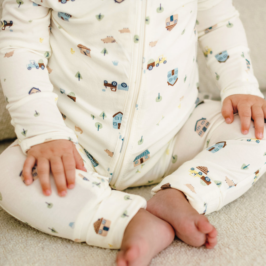 Day Or Night Onesie - Pasture