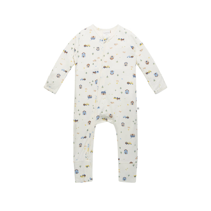 Day Or Night Onesie - Pasture