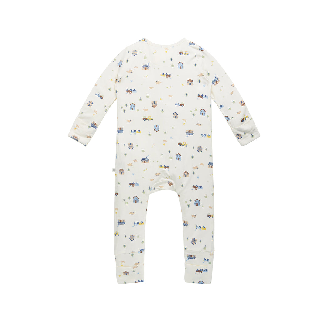Day Or Night Onesie - Pasture