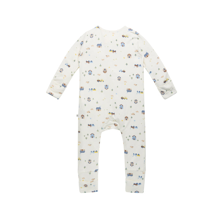 Day Or Night Onesie - Pasture