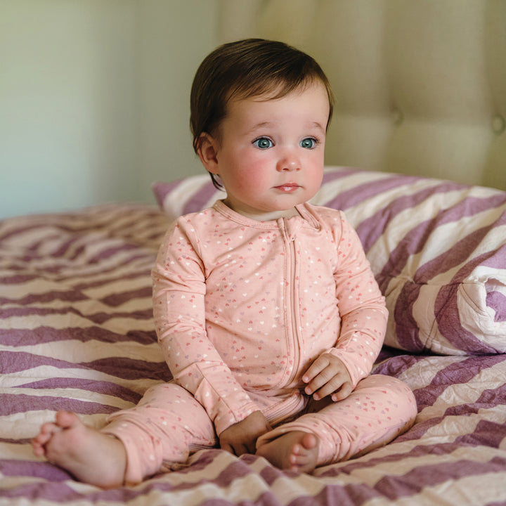Day Or Night Onesie - Pink Heart