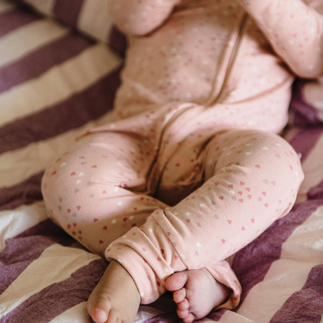 Day Or Night Onesie - Pink Heart