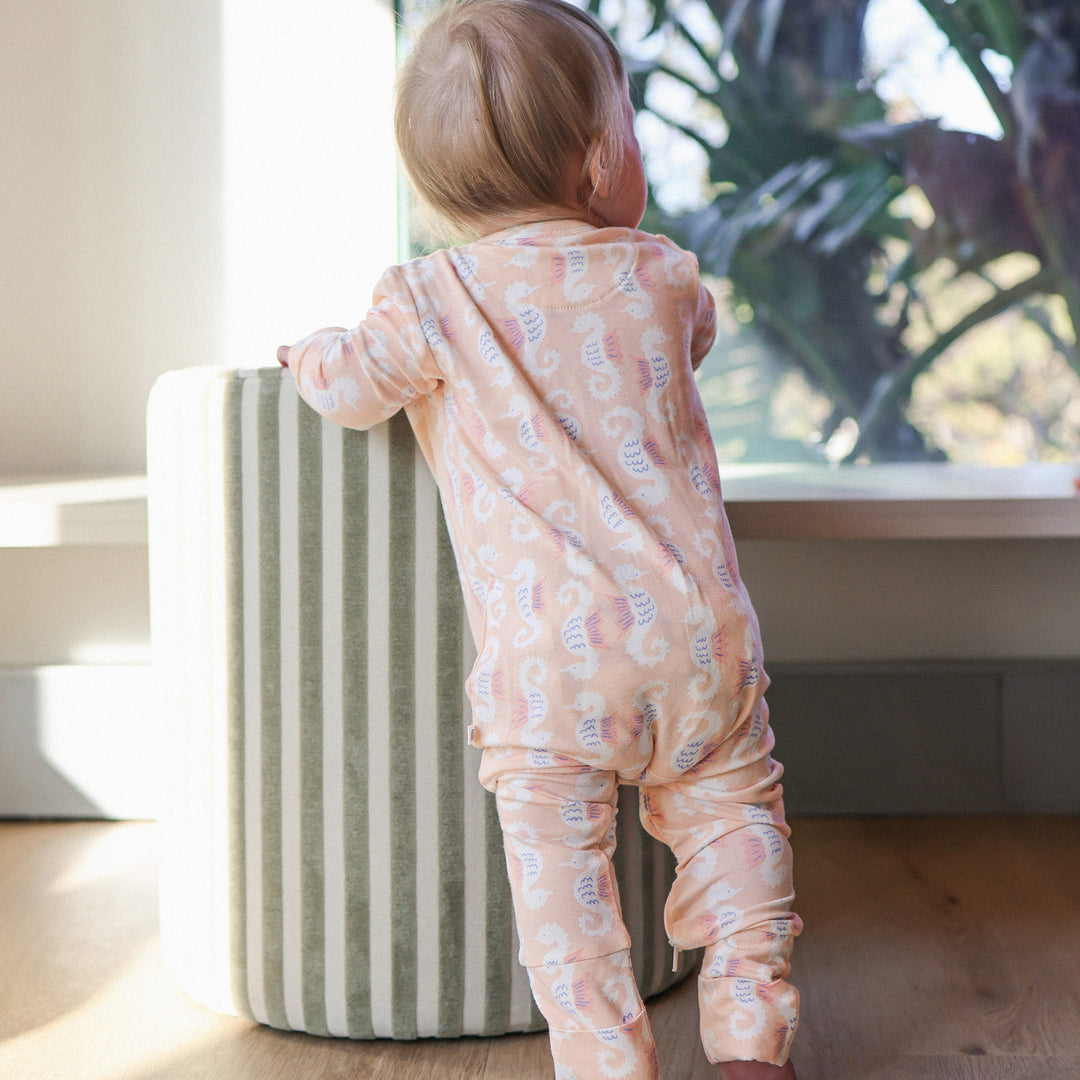 Essential Onesie - Seahorse