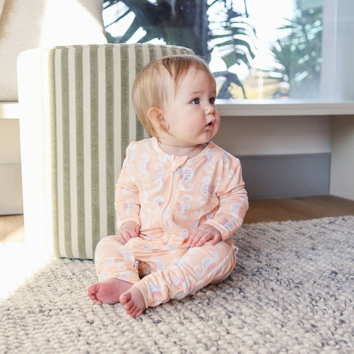 Essential Onesie - Seahorse