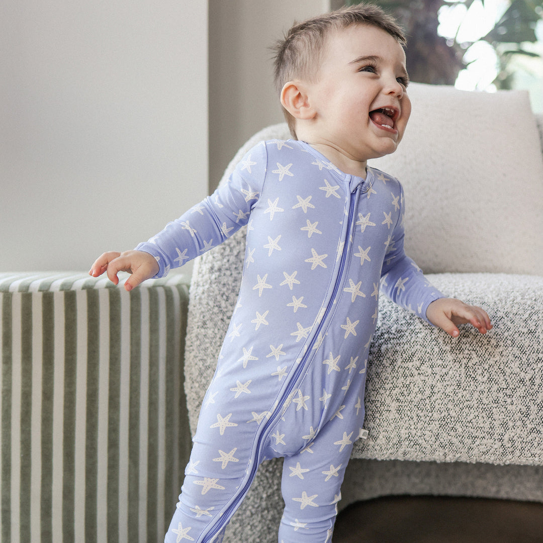 Essential Onesie - Star Fish Blue