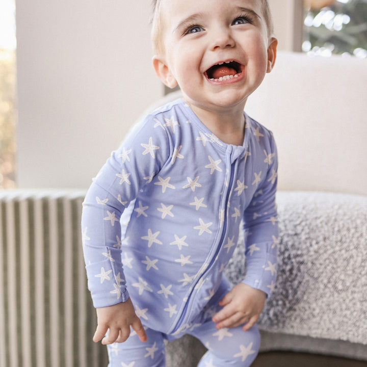 Essential Onesie - Star Fish Blue