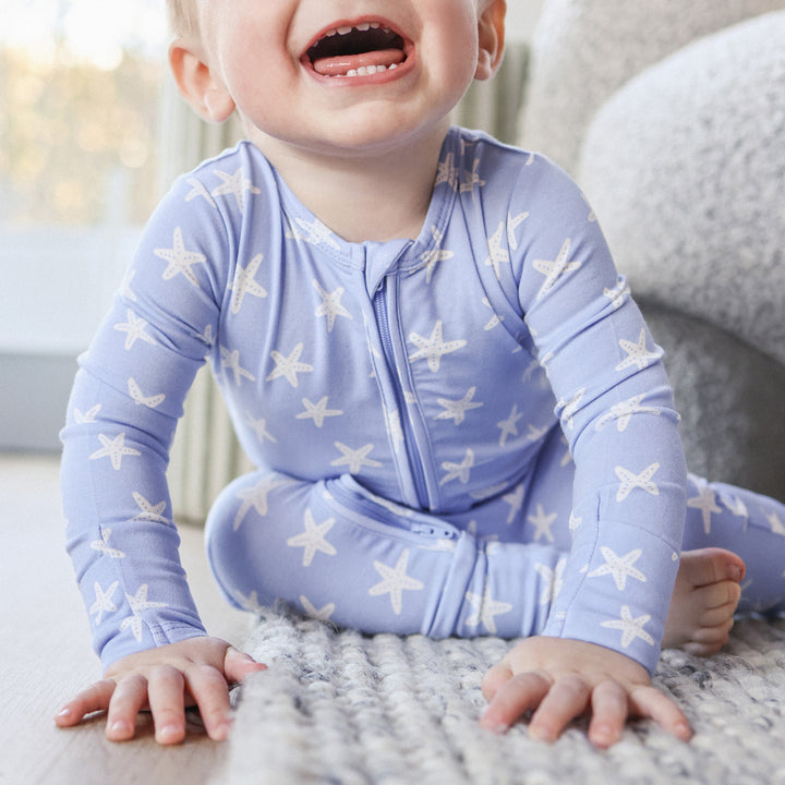 Essential Onesie - Star Fish Blue