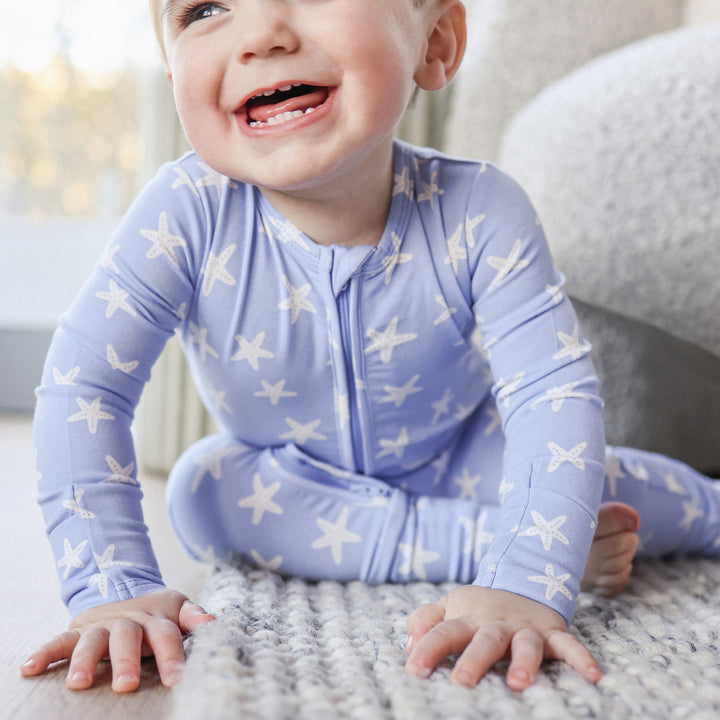 Essential Onesie - Star Fish Blue