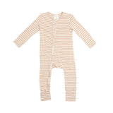 Day or Night Onesie - Sand Dune Stripe