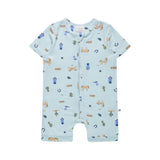 Essential Short Sleeve Onesie - Country Blue