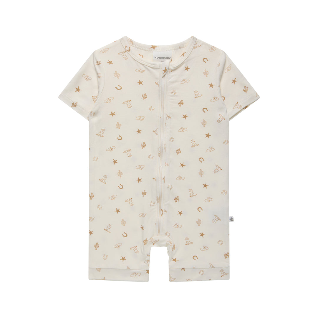Essential Short Sleeve Onesie - Country Pristine