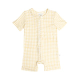 Day or Night Onesie Short Sleeve - Goldie Check