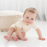 Day or Night Onesie Short Sleeve - Goldie Check