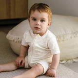 Day Or Night Onesie Short Sleeve - Rabbit