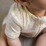 Day Or Night Onesie Short Sleeve - Rabbit