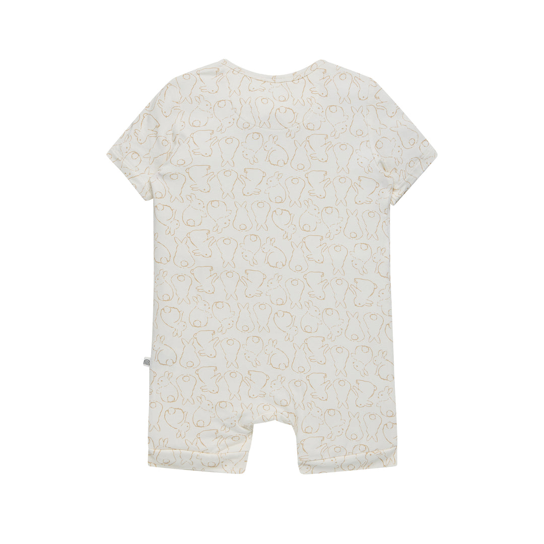 Day Or Night Onesie Short Sleeve - Rabbit