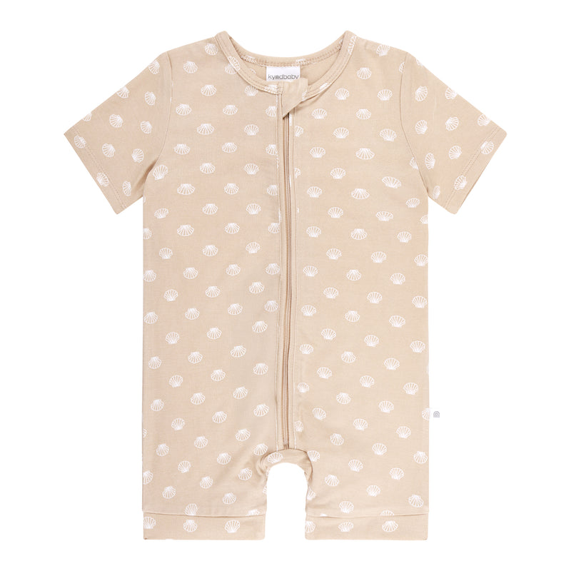 Day or Night Onesie Short Sleeve - Seashells
